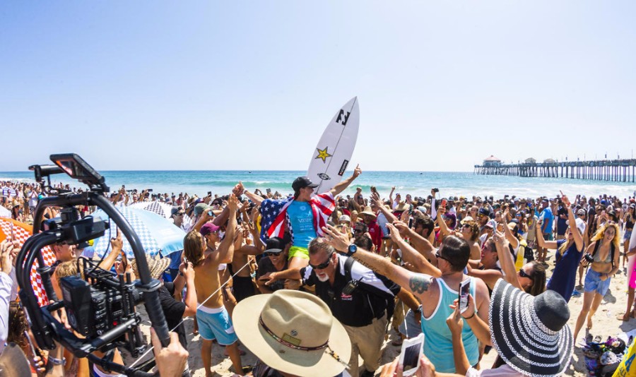 World Surf League: 2018 Vans US Open of Surfing, Courtney Conlogue Wins at Huntington Beach - pm studio world wide news