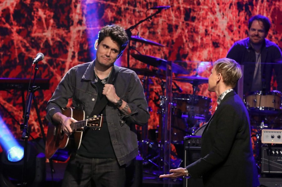 John Mayer “I Just Feel Like” on The Ellen DeGeneres Show - pm studio world wide music news