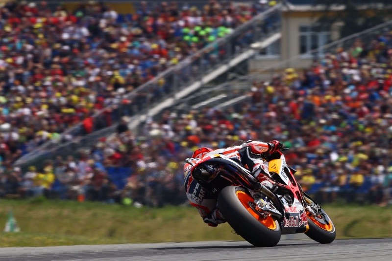 MotoGP Germany Marquez wins with inspired tyre change at the