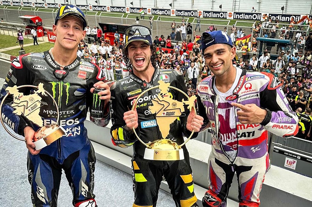 MotoGP Bharat: Italy's Marco Bezzecchi wins Indian GP, Energy News, ET  EnergyWorld